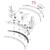 Колесо балки Tennant T2/T5, 630477